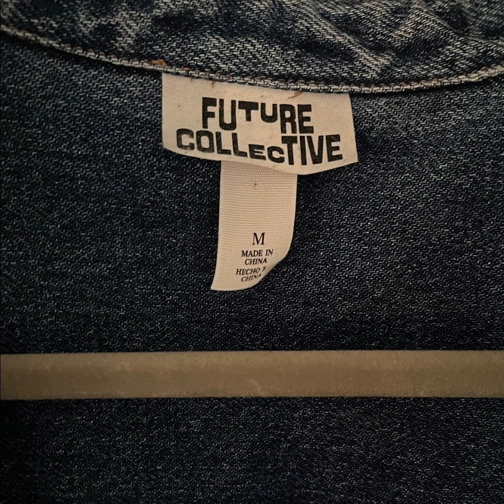 Denim Shacket - Picture 2 of 3